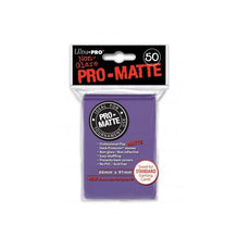 ULTRA PRO - DECK SLEEVES - Pro-Matte (50ct) Standard Deck Protectors PURPLE