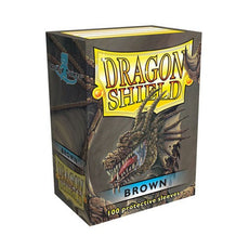 DRAGON SHIELD DECK SLEEVES - Dragon Shield • Brown