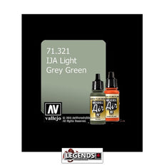 VALLEJO MODEL AIR:  :  IJA Light Grey Green   (17ml)  VAL 71.321