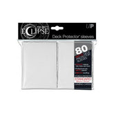 ULTRA PRO - DECK SLEEVES - PRO-MATTE Eclipse (80ct) Standard WHITE