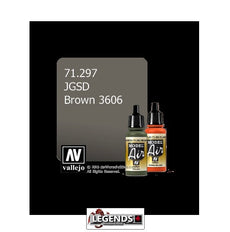 VALLEJO MODEL AIR:  :   JGSD Brown 3606  (17ml)  VAL 71.297