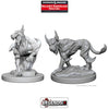 DUNGEONS & DRAGONS - UNPAINTED MINIATURES:  Blink Dogs #WZK72568