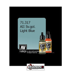 VALLEJO MODEL AIR:  :  AII SV. Gol Light Blue  (17ml)  VAL 71.317