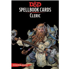 DUNGEONS & DRAGONS - 5th ED RPG - Spellbook Cards 2nd Edition - Cleric Deck