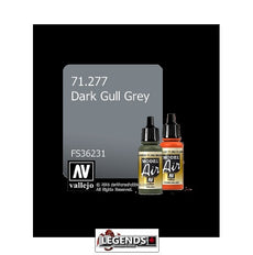 VALLEJO MODEL AIR:  : Dark Gull Grey   (17ml)  VAL 71.277