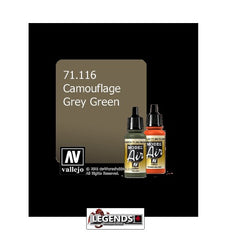 VALLEJO MODEL AIR:  :   Camouflage Grey Green   (17ml)  VAL 71.116