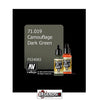 VALLEJO MODEL AIR:  :   Camouflage Dark Green   (17ml)  VAL 71.019