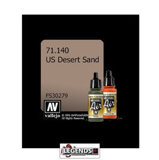 VALLEJO MODEL AIR:  :   US Desert Sand    (17ml)  VAL 71.140