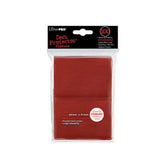 ULTRA PRO - DECK SLEEVES - (100ct) Standard Deck Protectors RED