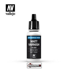 VALLEJO - MATT VARNISH -  70.520 17ml