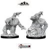 DUNGEONS & DRAGONS - UNPAINTED MINIATURES:  Xorn(2)  #WZK73350