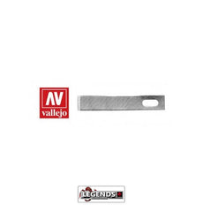 VALLEJO HOBBY TOOLS - #17 Chiselling Blades (5) - for No. 1 Handle #T06004