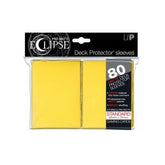 ULTRA PRO - DECK SLEEVES - PRO-MATTE Eclipse (80ct) Standard YELLOW