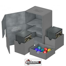 ULTIMATE GUARD - DECK BOXES - Twin Flip'n'Tray™ 160+ - GREY
