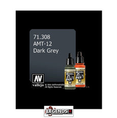 VALLEJO MODEL AIR:  :  AMT-12 Dark Grey  (17ml)  VAL 71.308