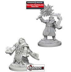 DUNGEONS & DRAGONS NOLZUR'S MARVELOUS UNPAINTED MINIATURES:  Dwarf Female Cleric #WZK72625