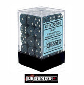 CHESSEX - D6 - 12MM X36  - Speckled: 36D6 Sea  (CHX25916)