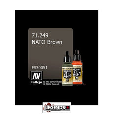 VALLEJO MODEL AIR:  :  NATO Brown   (17ml)  VAL 71.249