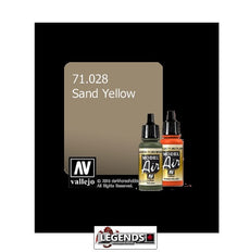 VALLEJO MODEL AIR:  :  Sand Yellow   (17ml)  VAL 71.028