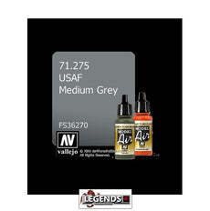 VALLEJO MODEL AIR:  :   USAF Medium Grey   (17ml)  VAL 71.275