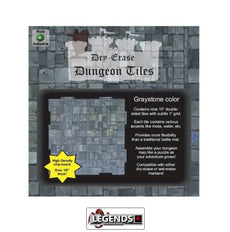 DUNGEON TILES - GRAYSTONE 9 X 10"  SQUARES