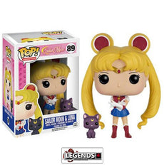 Pop! Animation: Sailor Moon & Luna Pop! Vinyl Figure #89