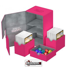 ULTIMATE GUARD - DECK BOXES - Twin Flip'n'Tray™ 160+ - PINK