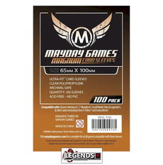 MAYDAY CARD SLEEVES - Card Game Card Sleeves MDG-7102 (65x100mm)