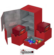 ULTIMATE GUARD - DECK BOXES - Twin Flip'n'Tray™ 160+ - RED
