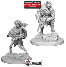 DUNGEONS & DRAGONS NOLZUR'S MARVELOUS UNPAINTED MINIATURES:  DROW #WZK73189