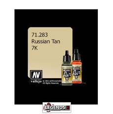 VALLEJO MODEL AIR:  : 7K Russian Tan (17ml)  VAL 71.283