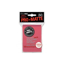 ULTRA PRO - DECK SLEEVES - Pro-Matte (50ct) Standard Deck Protectors FUCHSIA