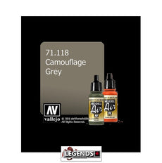 VALLEJO MODEL AIR:  :   Camouflage Grey   (17ml)  VAL 71.118