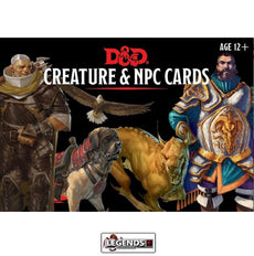DUNGEONS & DRAGONS - 5th ED RPG - CREATURE AND NPC CARDS