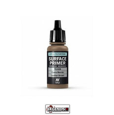 VALLEJO - SURFACE PRIMER - LEATHER BROWN  - 17ML 70.626