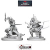 DUNGEONS & DRAGONS - UNPAINTED MINIATURES:  Githzerai (2)   #WZK 73351