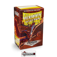 DRAGON SHIELD DECK SLEEVES - Dragon Shield • Matte Crimson