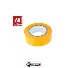 VALLEJO HOBBY TOOLS -  Precision Masking Tape 18mmx18m - Single Pack  #T07001